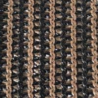 Eden's Decor Straight Flat-Edged Sun Shade Sail Rectangular 15' x 22' Brown UV-Blocking Outdoor Canopy Fabric Cloth Awning for Pergola Patio Garden Backyard Custom Size