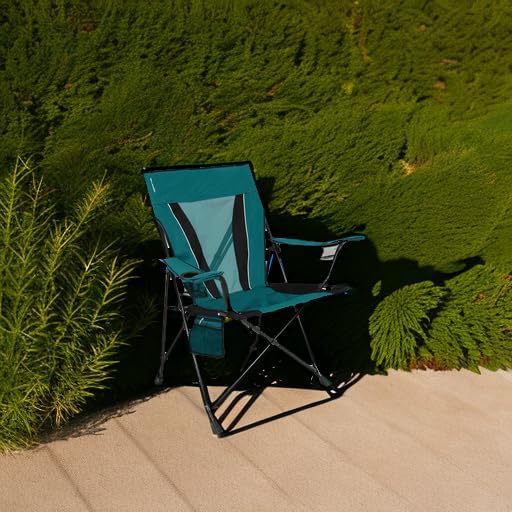 Kijaro XXL Dual Lock Portable Camping Chair - Supports Up to 400lbs - Enjoy The Outdoors in a Versatile Folding Sports & Outdoor Chair