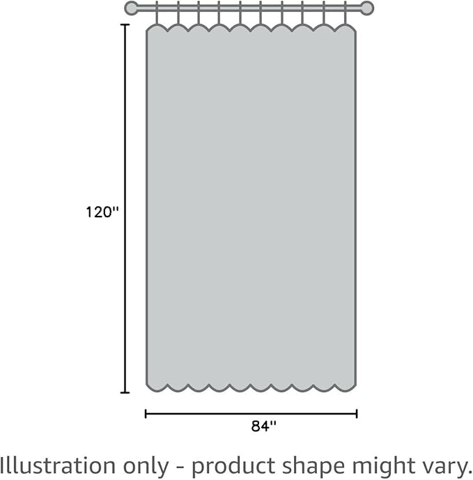 Water Proof Outside Curtains with Grommet Top for Porch, W84 x L120 Thermal Insulated Washable Light Block Outdoor Divider Drapes for Patio Gazebo Deck Pool Area Pergola Cabana (2 Panels)