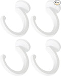 4pcs Ceiling Hooks for Hanging Plants,Hanging Lights Metal Small Hooks,Indoor Outdoor Wall Heavy Duty Plant Hanger Swag Hook