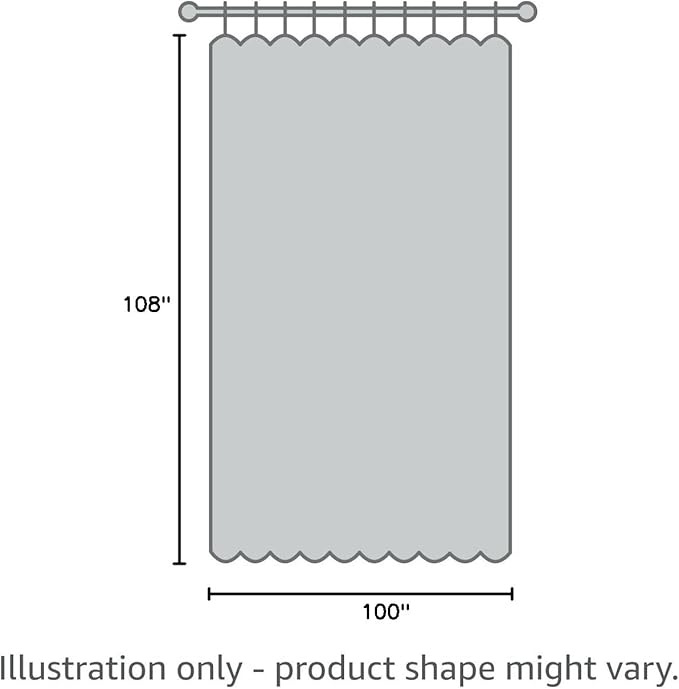 NICETOWN Sliding Door Curtains 108 inches Long for Bedroom, Blackout Patio Door Thermal Curtains Privacy Room Divider Window Treatment for Bedroom/Living Room (1 Panel, Beige, W100 x L108)
