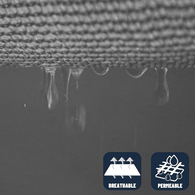 SUNNY GUARD Custom Size 7'x12' Dark Grey Sun Shade Sail Rectangle UV Block Shade for Backyard Yard Patio Deck Garden(Customized)