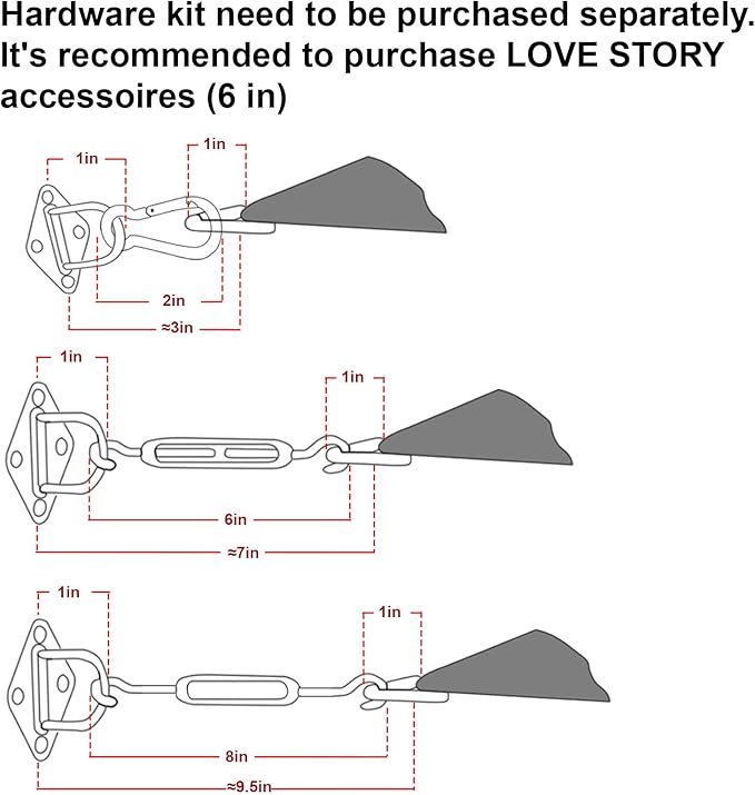 LOVE STORY Custom Size 8'x11'x13.6' Graphite Grey Sun Shade Sail Right Triangle Sunshade Fabric Awning Canopy for Patio Backyard Carport Pergola (Customized)