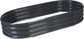 Raised Garden Bed Galvanized Planter Box Outdoor, Rot-Resistant Metal Garden Bed Planter for Vegetables Flower Herb (8ft, Grey)