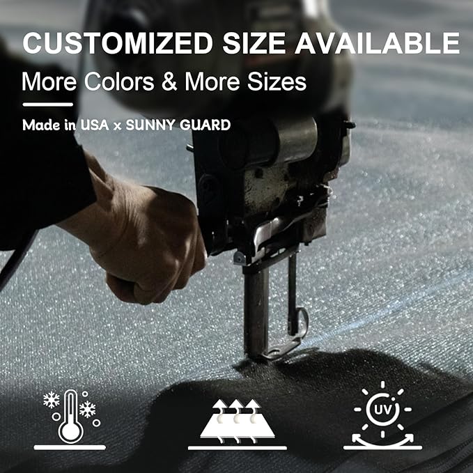SUNNY GUARD Sun Shade Sail 10' x 13' Rectangle Sand UV Block Sunshade for Backyard Yard Deck Patio Garden Outdoor Activities and Facility(We Make Custom Size)