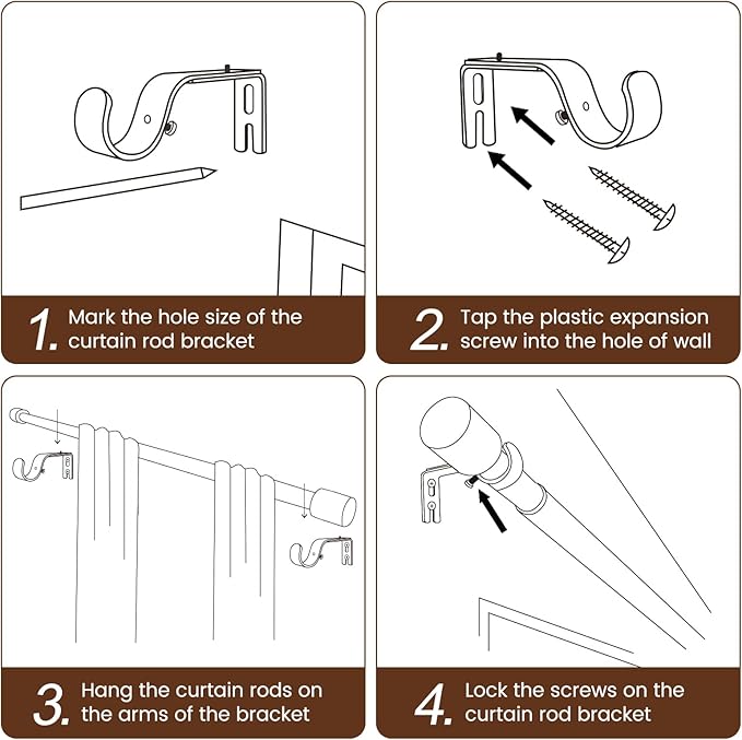 1” Diameter Silver Curtain Rod Itself is 30-60 inch 1 Pack, Fit 30 to 54 Windows with Heavy Duty Adjustable Telescopic Rod，Splicing Metal Extra Long Curtain Rod for Windows Sliding Glass Door