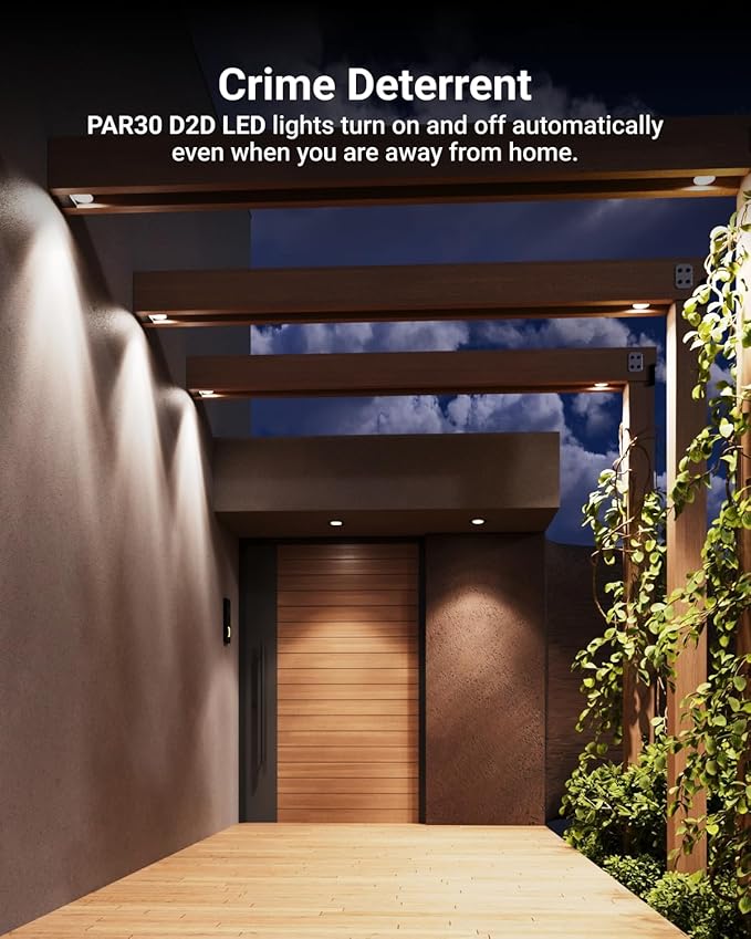 Sunco 12 Pack LED PAR30 Dusk to Dawn Light Bulb for Outside Porch, Patio, Backyard, 11W=75W, 850 LM, 5000K Daylight , Non-Dimmable, Photocell Sensor, UL