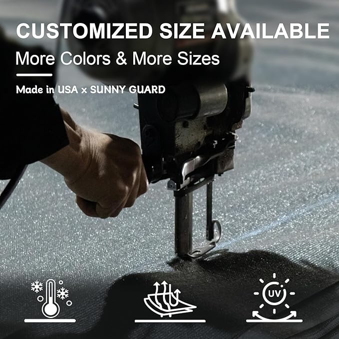 SUNNY GUARD Custom Size 10'x20'x22.4'Dark Grey Sun Shade Sail Right Triangle UV Block Shade for Backyard Yard Patio Deck Garden(Customized)