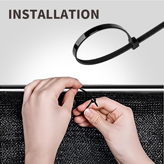 LOVE STORY Custom Size 3'x25' Black Balcony Privacy Screen,UV Block Privacy Fence Screen,90% Shield for Outdoor Pool Garden Apartment Railing