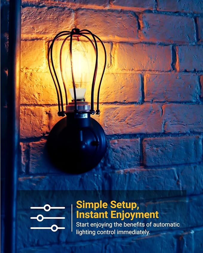 Sunco 6 Pack Dusk to Dawn LED Outdoor Light Bulb B11, Edison Filament Candelabra Bulbs for Porch Lighting, 500 LM, 5W (40W Equivalent), 5000K Daylight, E12 Base, Photocell Sensor UL