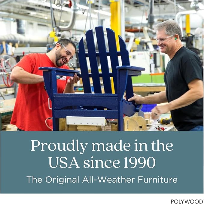POLYWOOD Presidential Rocking Chair in Slate Grey