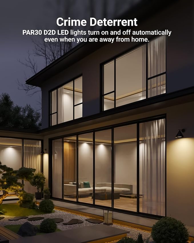 Sunco 16 Pack LED PAR30 Dusk to Dawn Light Bulb for Outside Porch, Patio, Backyard, 11W=75W, 850 LM, 5000K Daylight , Non-Dimmable, Photocell Sensor, UL