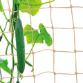 Jute Trellis Netting - Jute Netting for Garden, Heavy Duty Plant Support Netting for Climbing Plants, Cucumber, Vine, Fruits & Vegetables, Climbing Vining Plants (6.6 Ft x 9.8 Ft, 5.9 Inch Squares)