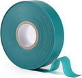 Stretch Tie Tape, 1” Wide 200FT Reusable Garden Plant Ties Green Tapes for Plants, Thick Garden Vinyl Stake Ribbon for Branches Flowers Tomatoes Indoor Outdoor Greenhouse