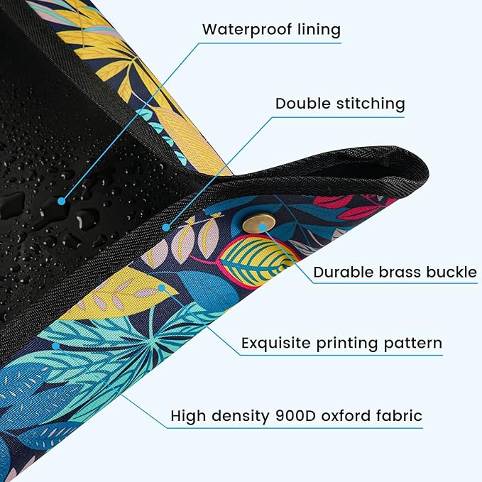 Extra Large Repotting Mat for Indoor Plants Transplanting and Dirt Control, Foldable Waterproof Succulent Potting Mat, Gardening Gifts for Plant Lovers (43.5"x29.5")