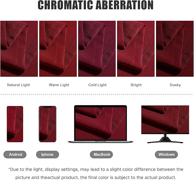 BONZER Outdoor Curtains for Patio Waterproof Thick Privacy Extra Wide Grommet Light Filtering Outside Curtains for Porch Pergola Gazebo Deck, 1 Panel, 150W x 95L inch, Red