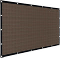 Mocha Sun Shade Cloth,Pergola Shade Cover with Reinforced Grommets,90% Shade Fabric Fence Privacy Screen Balcony,Pergola Shade Cover Canopy Garden Carport Porch Deck Patio Shade,16x16FT