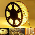150ft LED Rope Lights Outdoor, 1080 LED Connectable and Flexible Tube Lights with 8 Modes, Waterproof LED Rope Lighting for Garden, Patio, Bedroom, Party, Pool, Indoor Outdoor Decoration (Warm White)