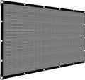Grey Sun Shade Cloth,Pergola Shade Cover with Reinforced Grommets,90% Shade Fabric Fence Privacy Screen Balcony,Pergola Shade Cover Canopy Garden Carport Porch Deck Patio Shade Cover,6x10FT