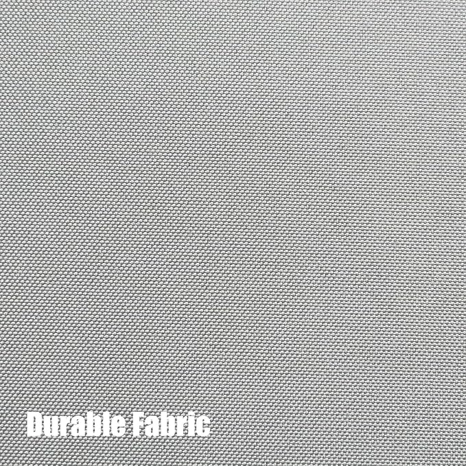 BONZER Waterproof Outdoor Curtains for Patio Porch Pergola Cabana Thick Privacy Wide Grommet Indoor Curtains for Bedroom Living Room, 1 Panel, 110W x 120L inch, Silver