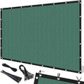 Artpuch 90% Sun Shade Cloth, 8 x 12 FT Pergola Shade Cover Canopy with Grommets, Sun Screen Fabric Tarp for Patio, Outdoor, Garden, Backyard, Green
