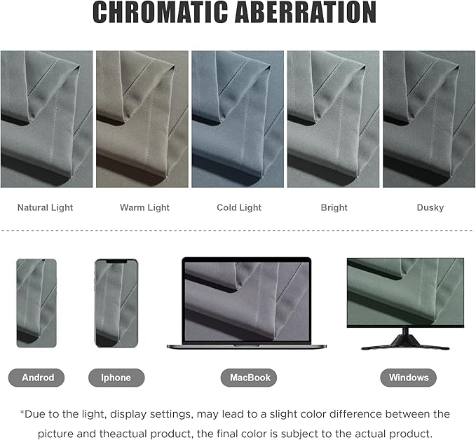 BONZER Outdoor Curtains for Patio Water Resistant Heavy Privacy Light Filtering Grommet Outside Curtains for Porch, Pergola, Gazebo, 1 Panel, 84W x 108L inch, Grey