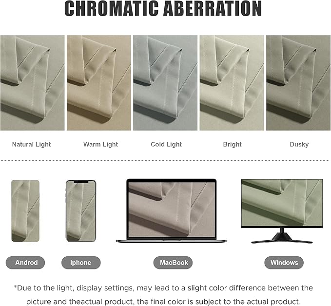 BONZER Outdoor Waterproof Curtains for Patio Wide Grommet Light Filtering Outside Curtains for Gazebo, Porch, Pergola, Pavilion, 1 Panel, 110W x 95L inch, Taupe